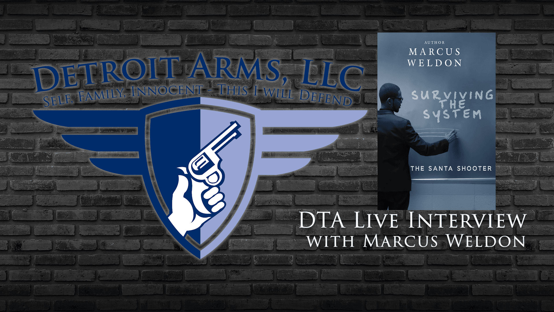 Featured image for Detroit Arms Interviews author Marcus Weldon